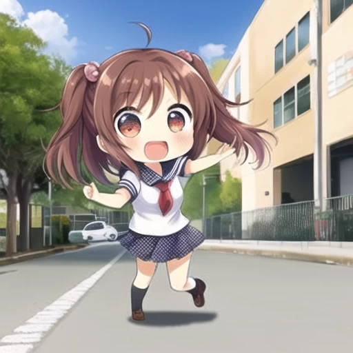 学校こっちだぞ