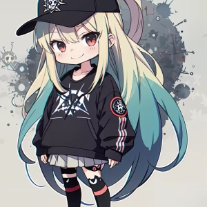 パンク風ファッション