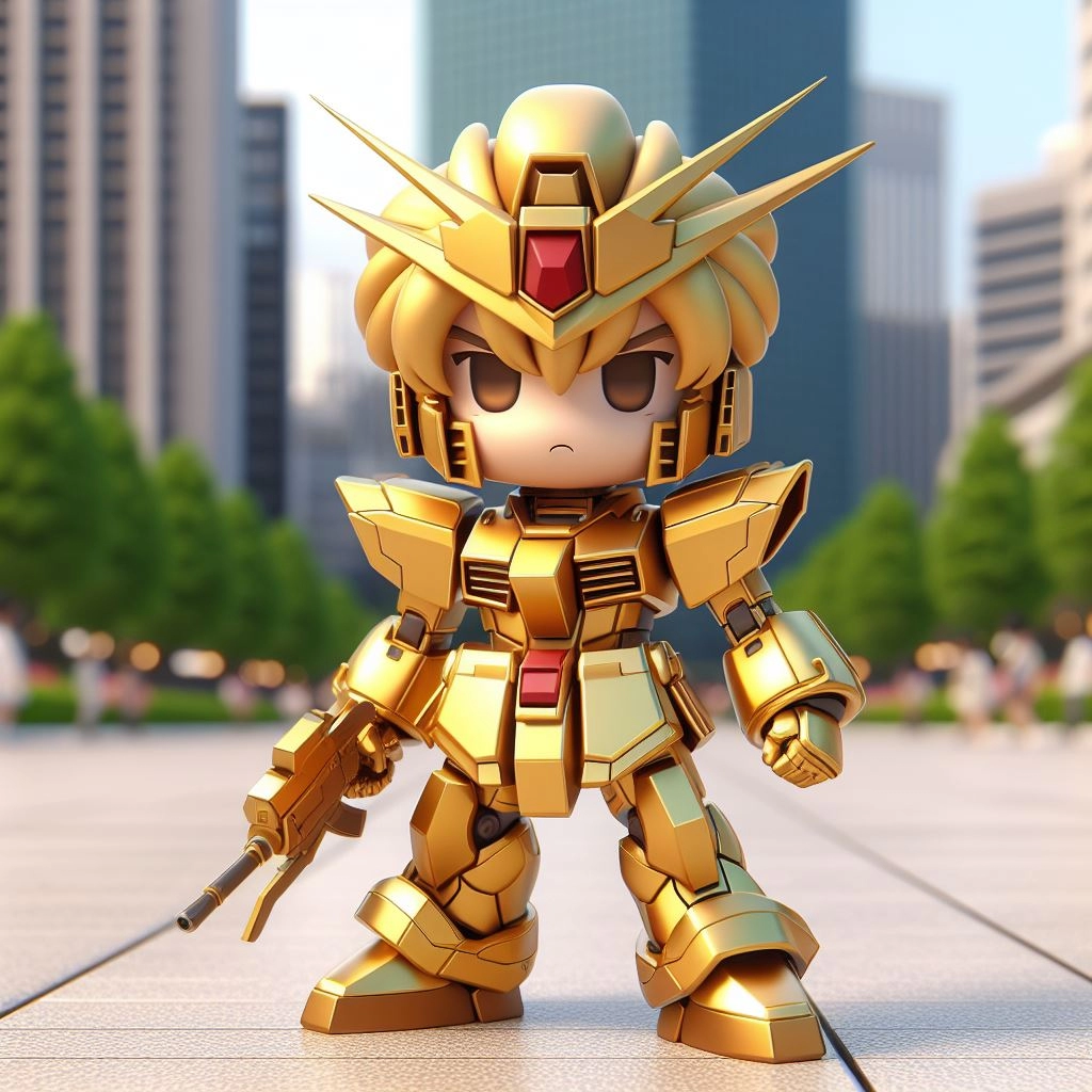 ガンダムのコスプレの人？