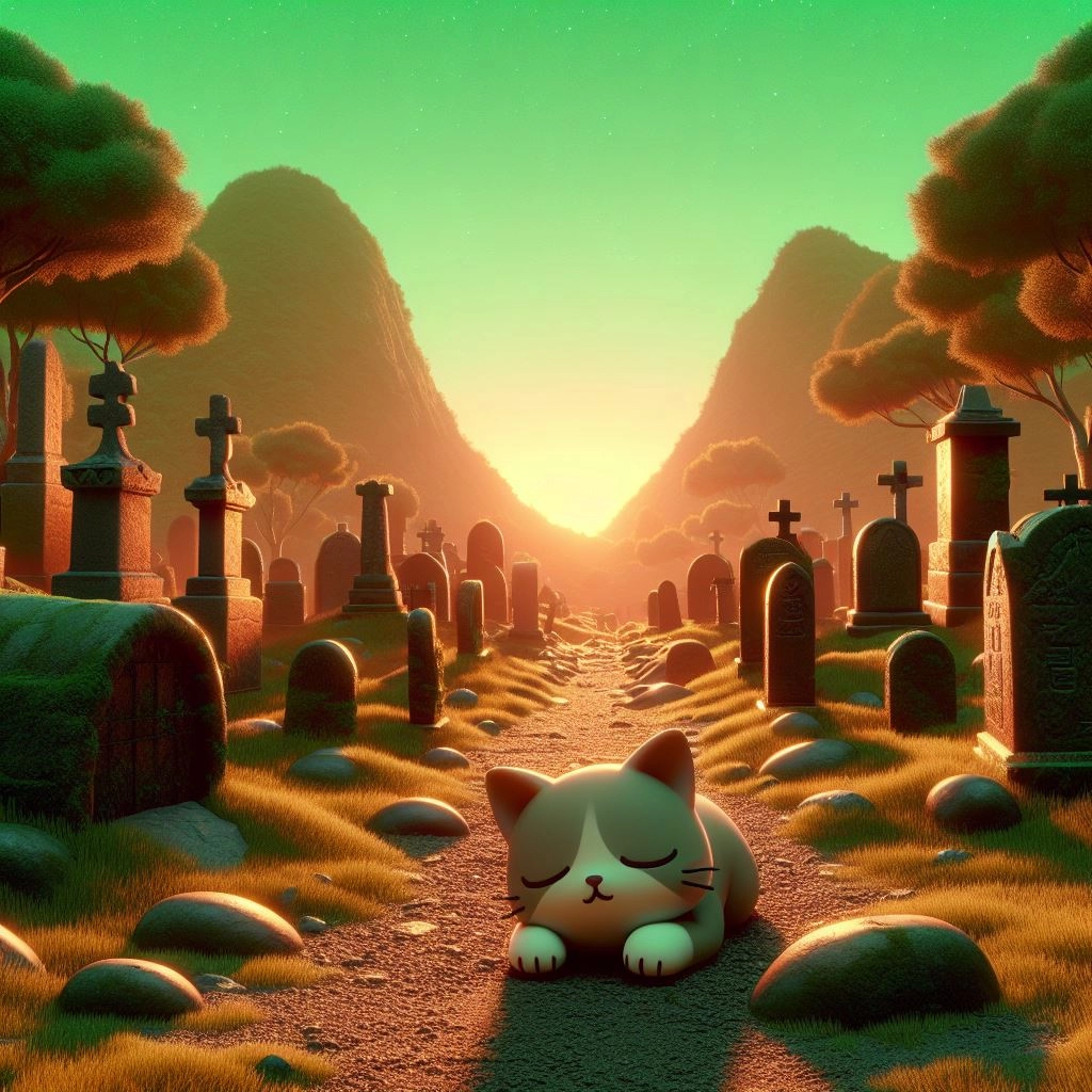 はかばにゃんこ