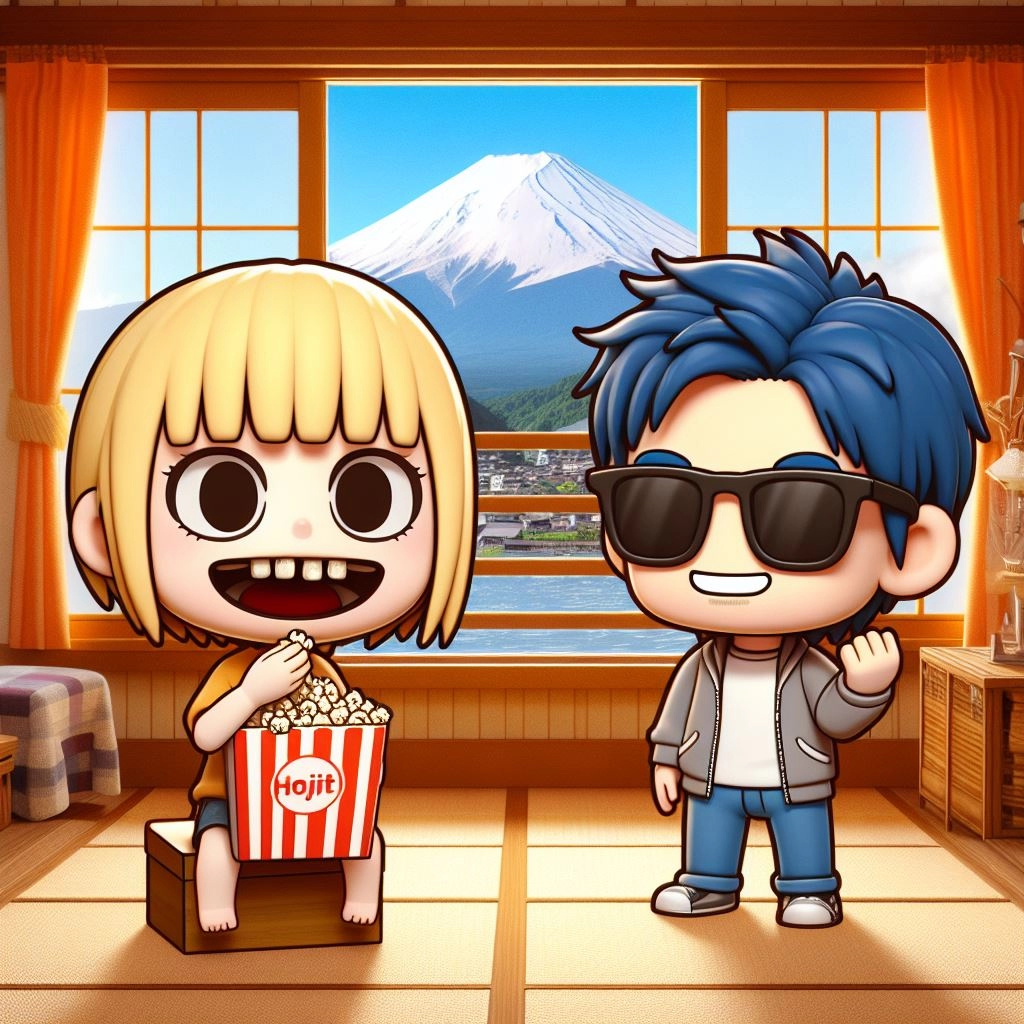 👩前歯欠けちゃった^^;　🕶HAHAHA