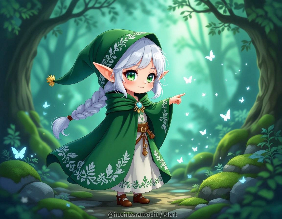 森の秘密を知る賢者 - A wise man who knows the secrets of the forest