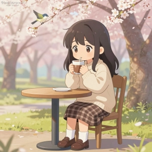 春風のカフェテラス